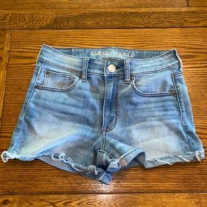 American Eagle hi-rise Shortie shorts